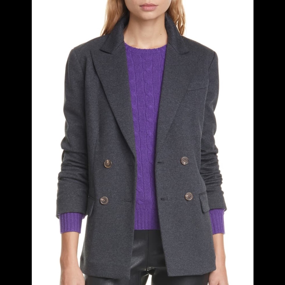 Polo Ralph Lauren Double Breasted Flannel Blazer